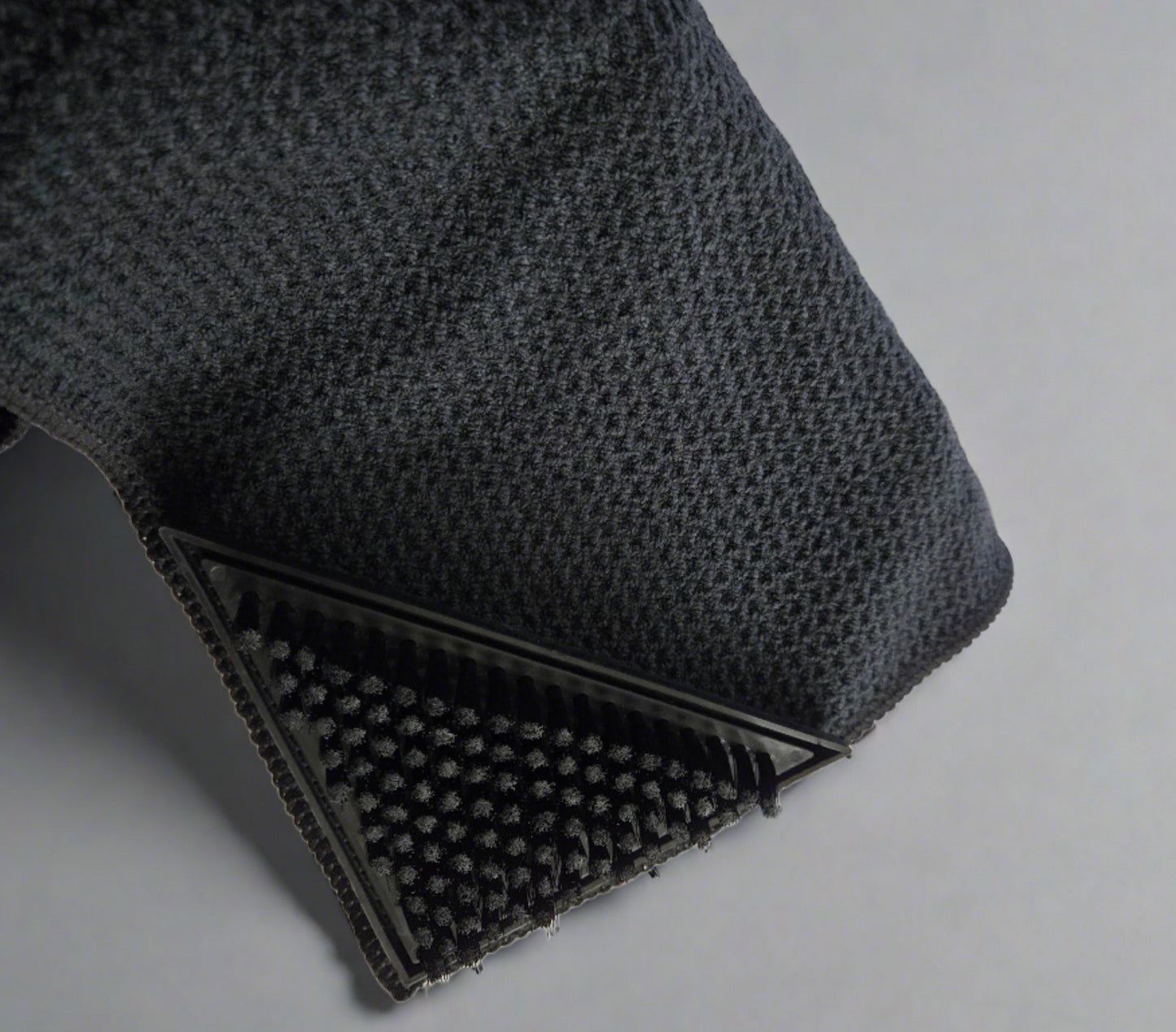 Magnetic Golf Towel w/ Built in Brush